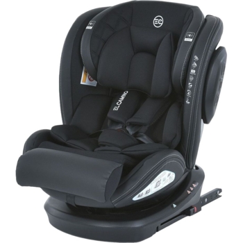 Автокресло El Camino EVOLUTION 2 ME 1045-1 Royal Black черное (25862) - Pampik