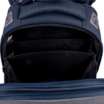 Рюкзак каркасний Yes H-12 Speed, синий с серым (559022) - Pampik - 13