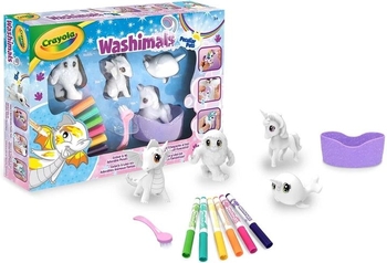 Набір для творчості Crayola Washimals Казкові тварини, з ванною (25-7191) - Pampik - 2