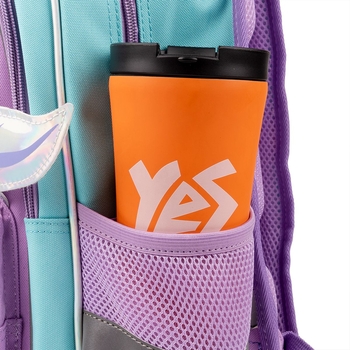 Рюкзак Yes S-72 Mermaid, сиреневый с бирюзовым (554625) - Pampik - 8