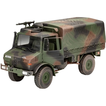 Сборная модель Revell Грузовик Unimog 2T milgl, уровень 5, масштаб 1:35, 190 деталей (RVL-03337) - Pampik - 3