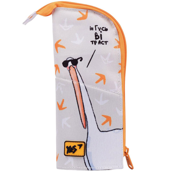 Пенал-подставка Yes PH-M1 Гусь, 21х9х4 см, серый (532902) - Pampik