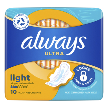 Гігієнічні прокладки Always Ultra Light, 10 шт. - Pampik - 2
