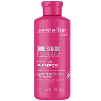 Шампунь-активатор росту волосся Lee Stafford Grow Strong & Long Activation Shampoo 250 мл - Pampik