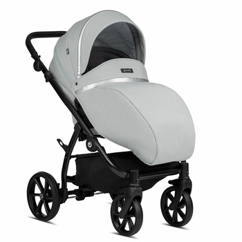 Коляска Tutis Uno 3 Plus Standart Risso, 2 в 1, сіра (1072142) - Pampik - 7