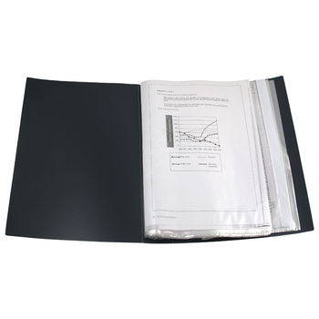 Дисплей-книга Axent А4 100 файлiв чорна (1200-01-A) - Pampik - 4