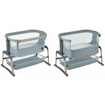 Приставне ліжечко Maxi-Cosi Iora Air Beyond Grey, сіре (2121052110) - Pampik - 11