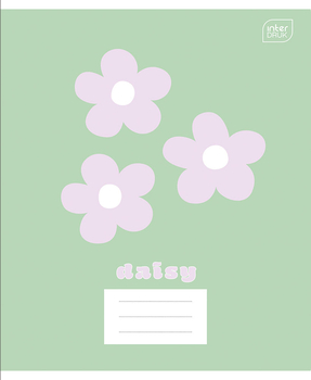 Набір учнівських зошитів Interdruk Premium Botanique, клітинка, А5+, 12 аркушів, 4 шт. (339553-4) - Pampik - 4