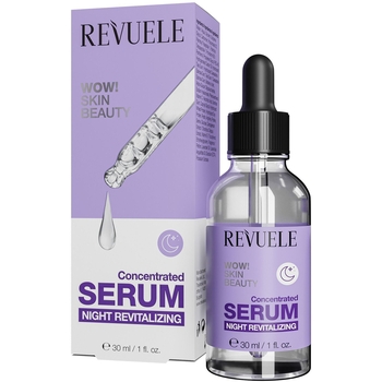 Сыворотка для лица Revuele Wow! Skin Beauty Concentrated Serum омолаживающая, ночная 30 мл - Pampik