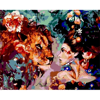 Картина за номерами ZiBi Art Line Хижак 40х50 см (ZB.64262) - Pampik