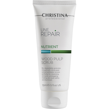 Скраб для обличчя Christina Line Repair Nutrient Wood Pulp Scrub 75 мл - Pampik
