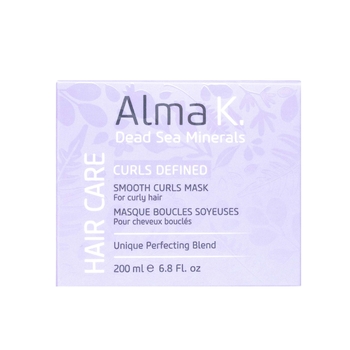 Маска для волосся розгладжуюча Alma K Hair Care Smooth Curls Mask, 200 мл (1064547) - Pampik - 4