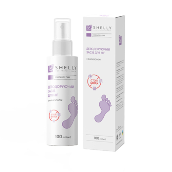 Дезодоруючий засіб для ніг Shelly пролонгованої дії з фарнезолом 100 мл - Pampik