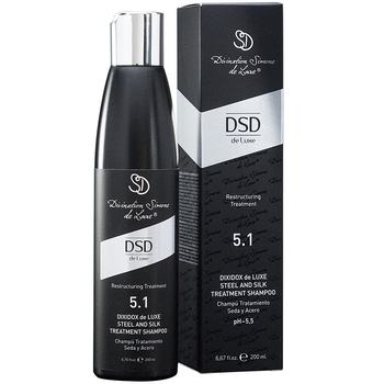 Восстанавливающий шампунь DSD de Luxe 5.1 Steel And Silk Treatment, 200 мл - Pampik