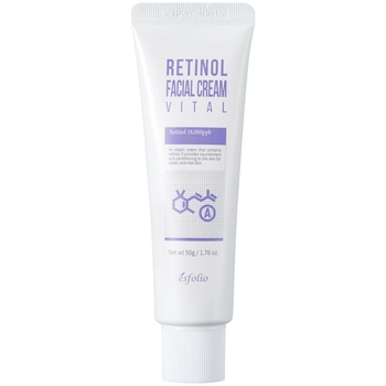 Крем для обличчя Esfolio Retinol Vital, вітамінізований з ретинолом, 50 мл - Pampik