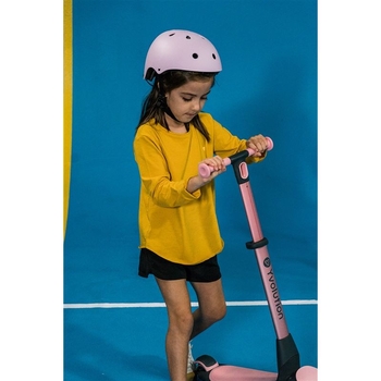 Захисний шолом Yvolution 2021, S (44-52 см), рожевий (YA21P9) - Pampik - 4