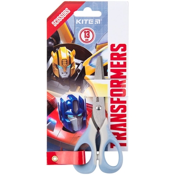 Ножницы детские Kite Transformers с резиновыми вставками 13 см (TF23-016) - Pampik