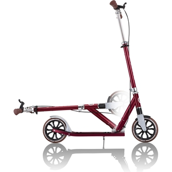 Самокат Globber NL205 Deluxe, з ручним гальмом, червоний (685-102) - Pampik - 4