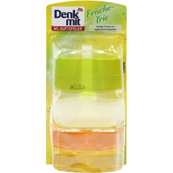 Туалетный блок для унитаза Denkmit Frische 3 запаски - Pampik