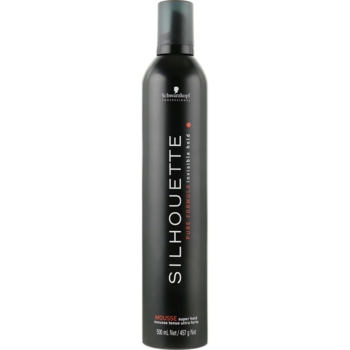 Мус для волосся Schwarzkopf Professional Silhouette Mousse Super Hold супер сильної фіксації 500 мл - Pampik