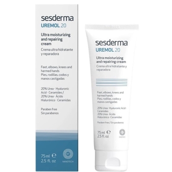 Ультраувлажняющий крем Sesderma Uremol 20 Ultra Moisturizing and Reparing Cream, 75 мл - Pampik