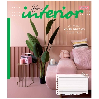 Тетрадь общая 1 Вересня Interior, А5, в линию, 24 листа (766383) - Pampik - 2