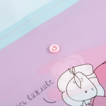 Папка-конверт Yes Hey Helly, B5, с кнопкой (492148) - Pampik - 3