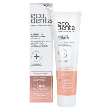 Зубна паста Ecodenta Expert Line Sensitive відбілююча, 100 мл - Pampik