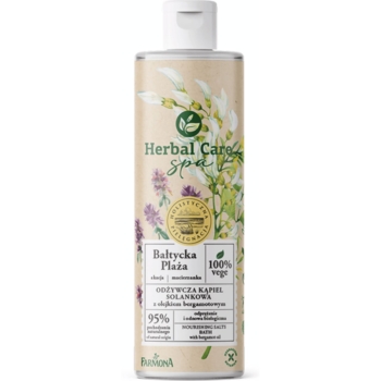 Жидкость для ванны Farmona Herbal Care SPA соляная питательная с маслом бергамота 400 мл - Pampik