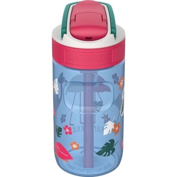 Пляшка для води дитяча Kambukka Lagoon Kids Blue Flamingo, 400 мл, синя (11-04052) - Pampik - 2