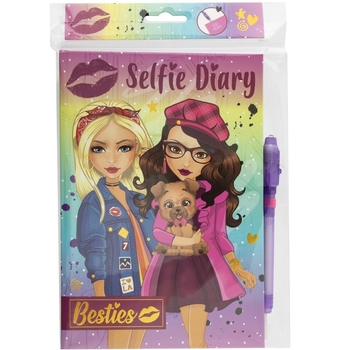 Щоденник Besties А5 з чарівною ручкою (961007) - Pampik - 3