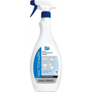 Засіб дезінфекційний мийний Чистолайн ванна кімната 750 мл - Pampik