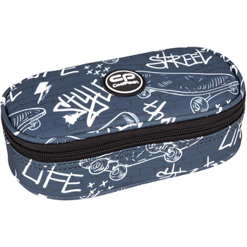 Пенал на блискавці CoolPack Campus Street Life, з органайзером для ручок, 23х9х5 см (F062697) - Pampik