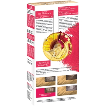 Стійка крем-фарба для волосся Malva Color Revive відтінок 11 сяючий блонд, 103 мл - Pampik - 2