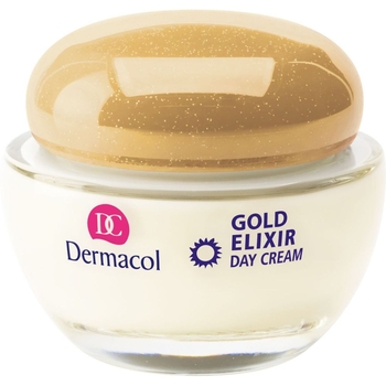 Крем дневной омолаживающий Dermacol Gold Elixir Rejuvenating Caviar Day Cream SPF 10, 50 мл - Pampik