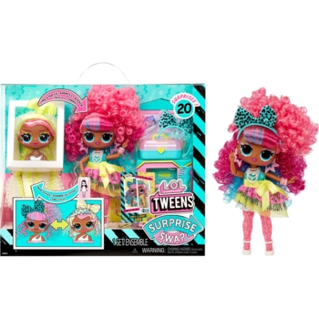 Ігровий набір із лялькою L.O.L. Surprise! Tweens Surprise Swap Крімпс Кора з аксесуарами (593263) - Pampik