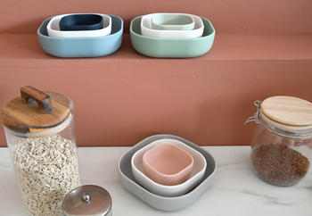 Набор силиконовых тарелок Beaba, 3 шт. (150 мл, 340 мл, 580 мл) (913568) - Pampik - 5