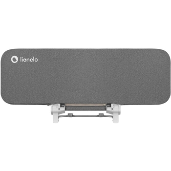 Захисний бар'єр для ліжка Lionelo Lora Grey Stone, сірий - Pampik