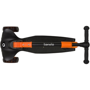 Самокат Lionelo Timmy Orange Black, чорно-помаранчевий - Pampik - 6