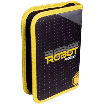 Пенал жесткий Yes HP-03 AsPro, 13х21х3 см, серый (533357) - Pampik - 2