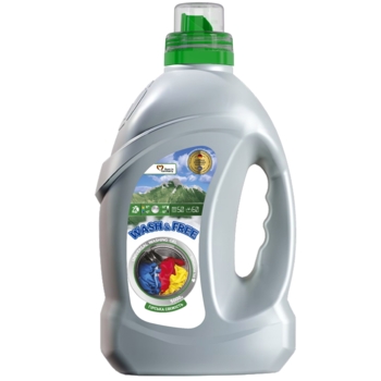 Гель для стирки универсальный Wash&free Горная свежесть, 2 л - Pampik