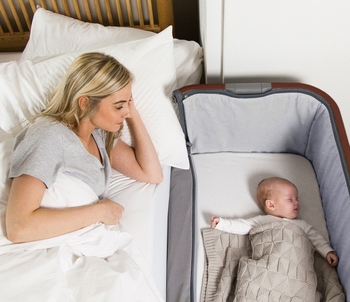 Ліжечко Tutti Bambini CoZee Luxe, сірий (211208/6581) - Pampik - 8