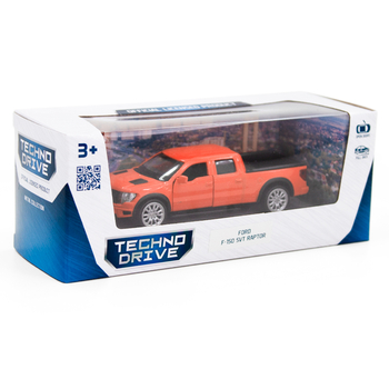 Автомодель TechnoDrive Ford F-150 SVT Raptor оранжевая (250262) - Pampik - 12