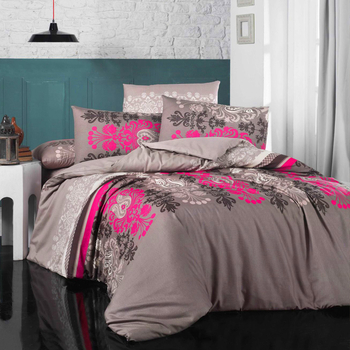 Стеганое покрывало-пододеяльник LightHouse 4 сезона Eftelya бязь голд 200х220 см коричневое (3500_2.0LH_п) - Pampik - 8