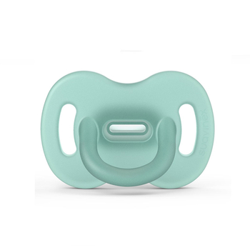 Пустышка силиконовая Suavinex, анатомическая, 6-18 месяцев, зеленая (307252) - Pampik
