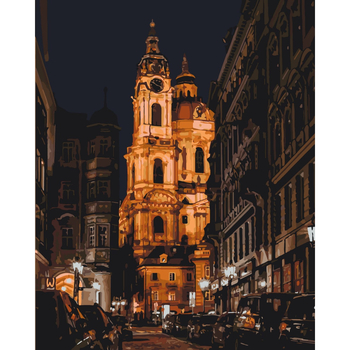 Картина по номерам ArtCraft Собор Св Николая Прага 40x50 см (11215-AC) - Pampik