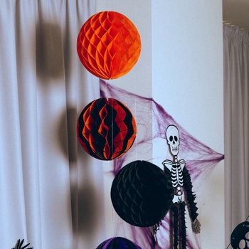 Набор бумажный Yes! Fun Halloween Шары-соты, 4 шт. (973640) - Pampik - 4