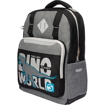 Рюкзак шкільний Yes T-89 Dino, черный (558138) - Pampik - 2