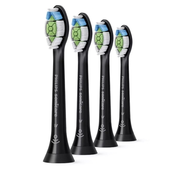 Насадки для звукової електричної зубної щітки Philips Sonicare W Optimal White, 4 шт. (HX6064/11) - Pampik