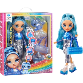 Лялька Rainbow High Classic Skyler Bradshaw з аксесуарами та слаймом, 28 см (120216) - Pampik